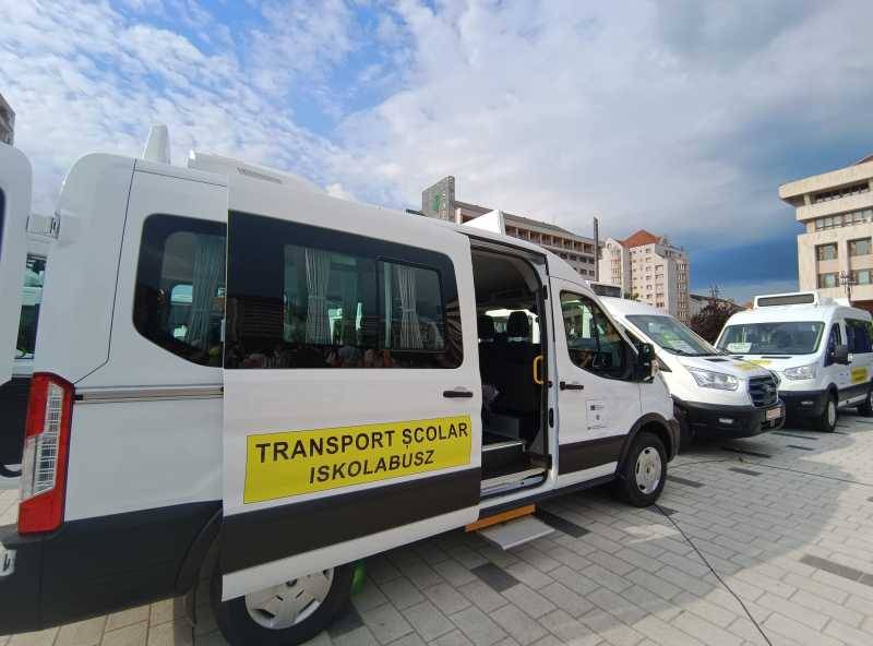 Harghita primește 54 de microbuze școlare electrice prin PNRR