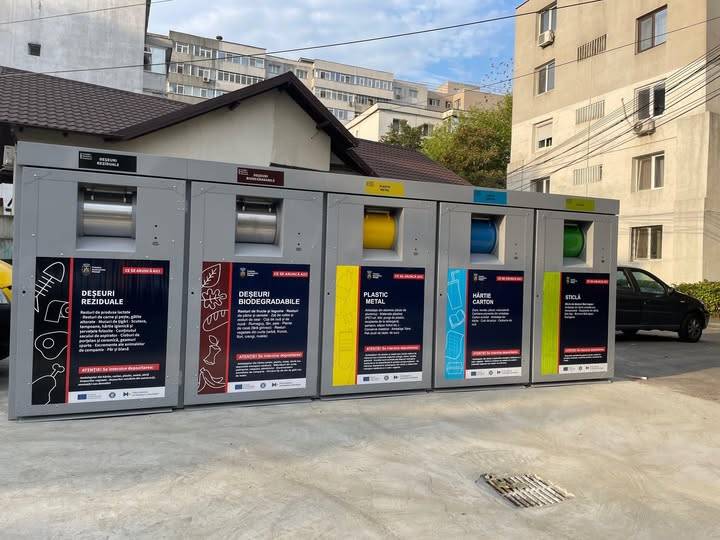 Ploiești montează 200 de insule ecologice în cartiere, prin PNRR