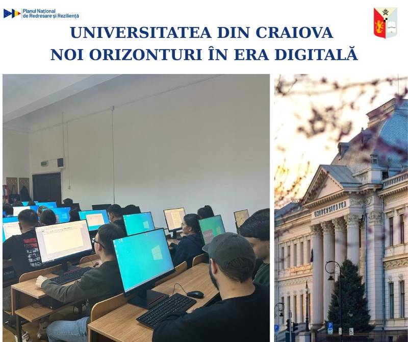 Universitatea din Craiova investește 6,3 milioane de euro în infrastructura digitală