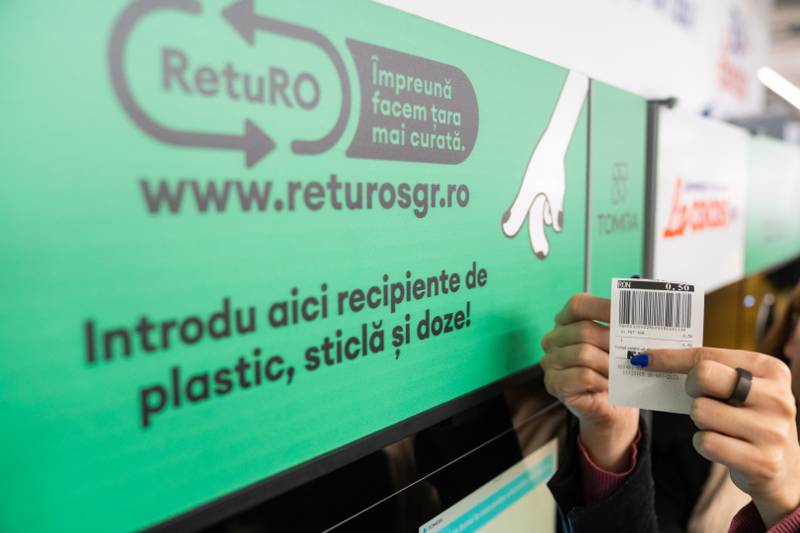 Peste 2 milioane de ambalaje, returnate în ianuarie prin sistemul garanție-returnare