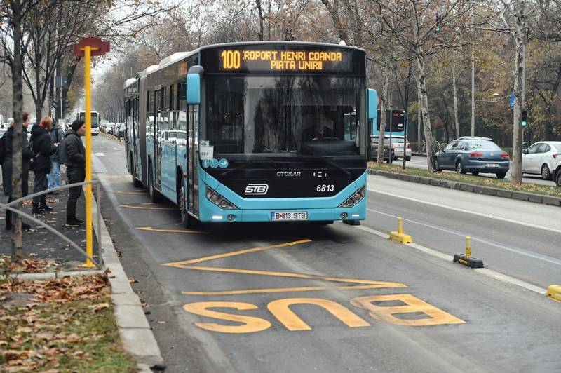 Bucureștiul vizează 50 de kilometri de bandă unică pentru autobuzele STB