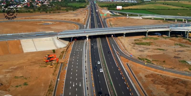 A0 Sud: lotul Popești-Leordeni - Autostrada Soarelui deschide un traseu continuu de aproape 250 km
