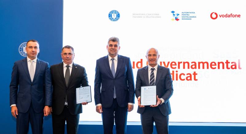 Primul cloud guvernamental al României intră în implementare cu Vodafone