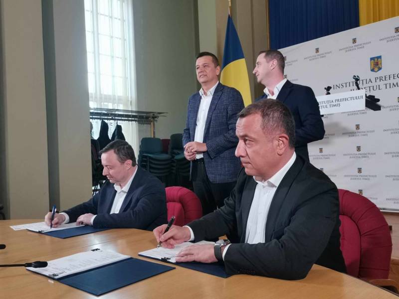 CNAIR a semnat contractul pentru Centura Timișoara Vest: 13 kilometri în 30 de luni