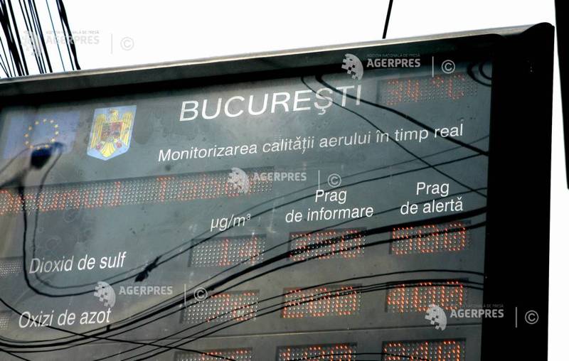 Studiu in 10 orase: doar 43% multumire privind calitatea aerului, Bucuresti pe ultimul loc