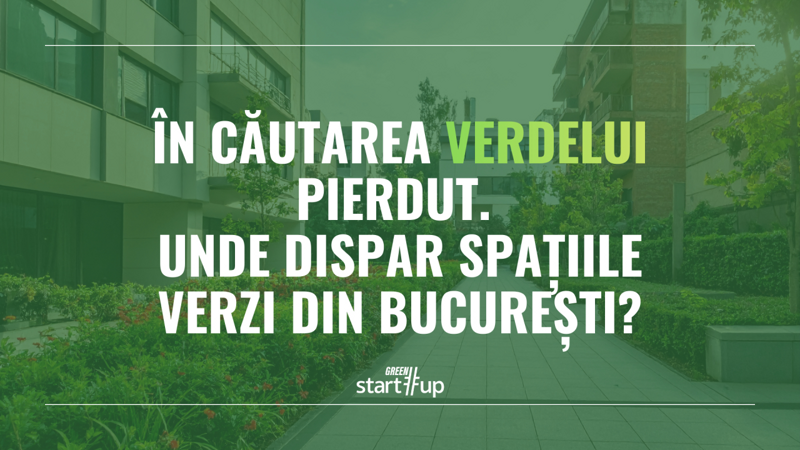 Unde dispar spatiile verzi din Bucuresti: orasul care a pierdut verdele