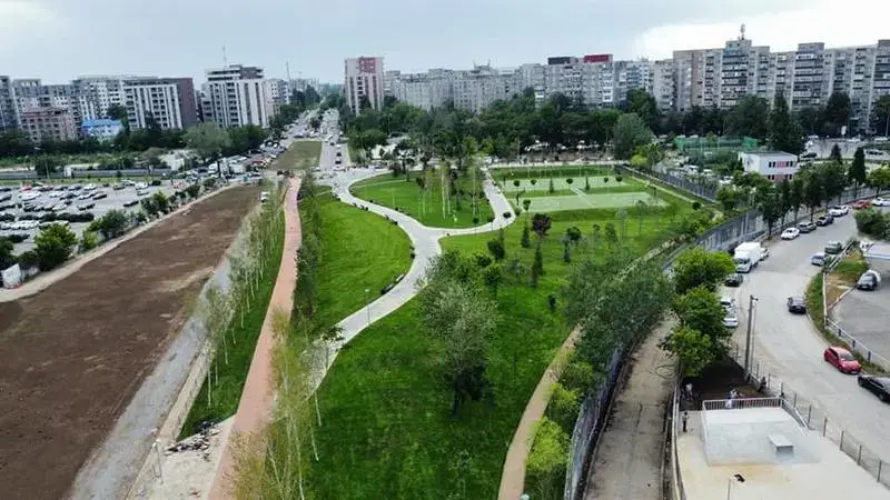 Parcul Liniei se deschide în Sectorul 6, pe traseul unei foste căi ferate din Militari