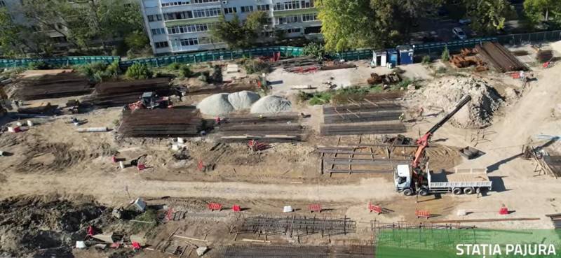 Metroul spre Otopeni avanseaza: unde au ajuns lucrarile pe Magistrala 6