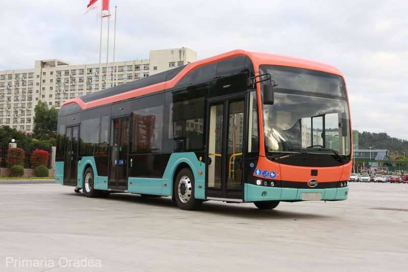 Oradea pune pe șosea primele autobuze electrice BYD din flota de 30
