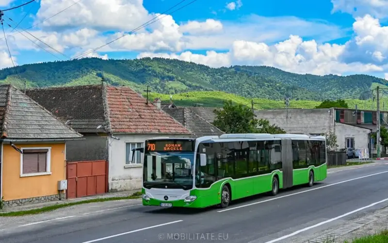 Săcele cumpără cinci autobuze electrice articulate de 18,7 milioane de lei