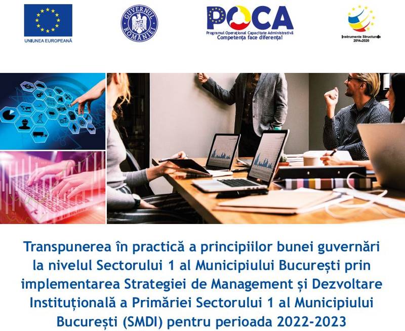 Sectorul 1 își scrie prima strategie Smart City și cere părerea locuitorilor