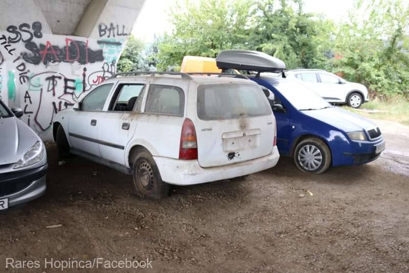 Sectorul 2 reinventariaza peste 1.800 de masini abandonate si aplica amenzi pentru deseuri
