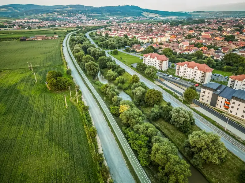 Sibiu extinde pistele de biciclete de pe malul Cibinului cu 3,1 kilometri