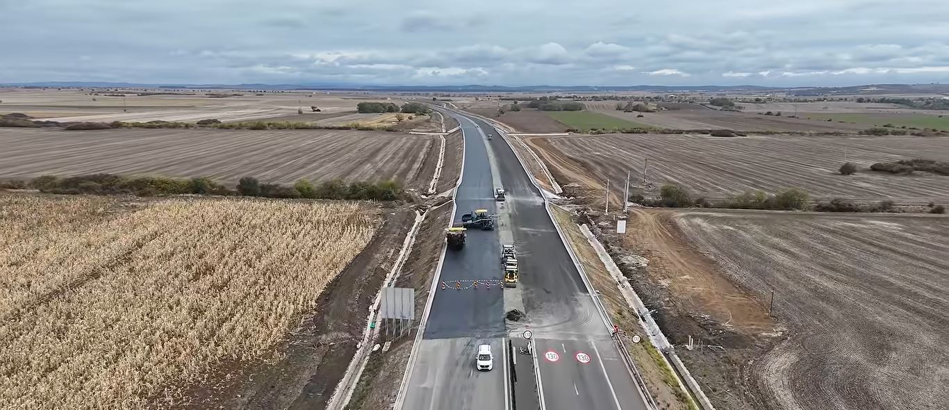 A3 Chiribiș - Biharia: lotul de 28,5 km a ajuns la 85% execuție, cu termen contractual în mai 2027