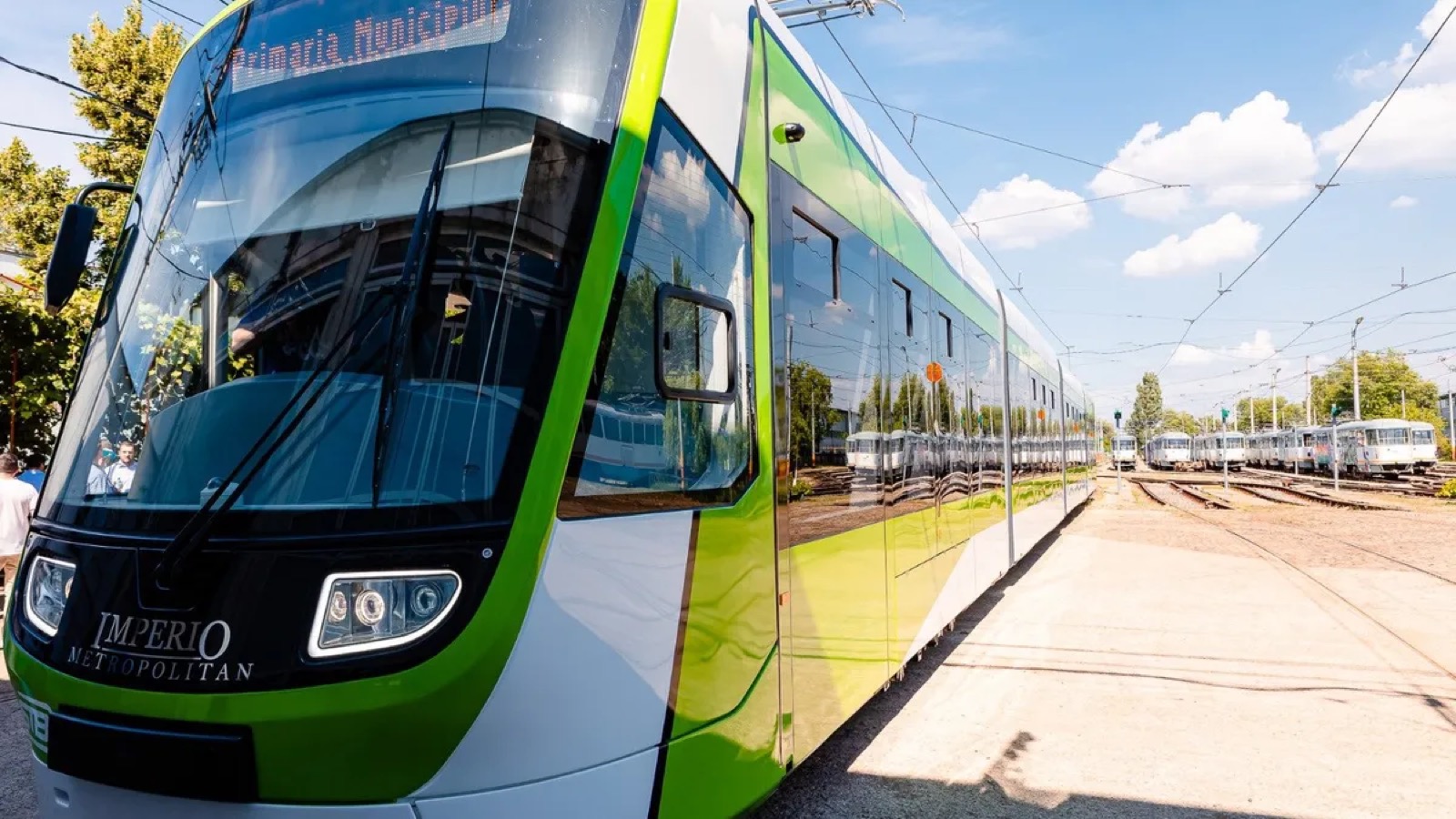 Nicușor Dan: primele tramvaie noi de la Arad, optimist că vor circula până la sfârșitul lunii