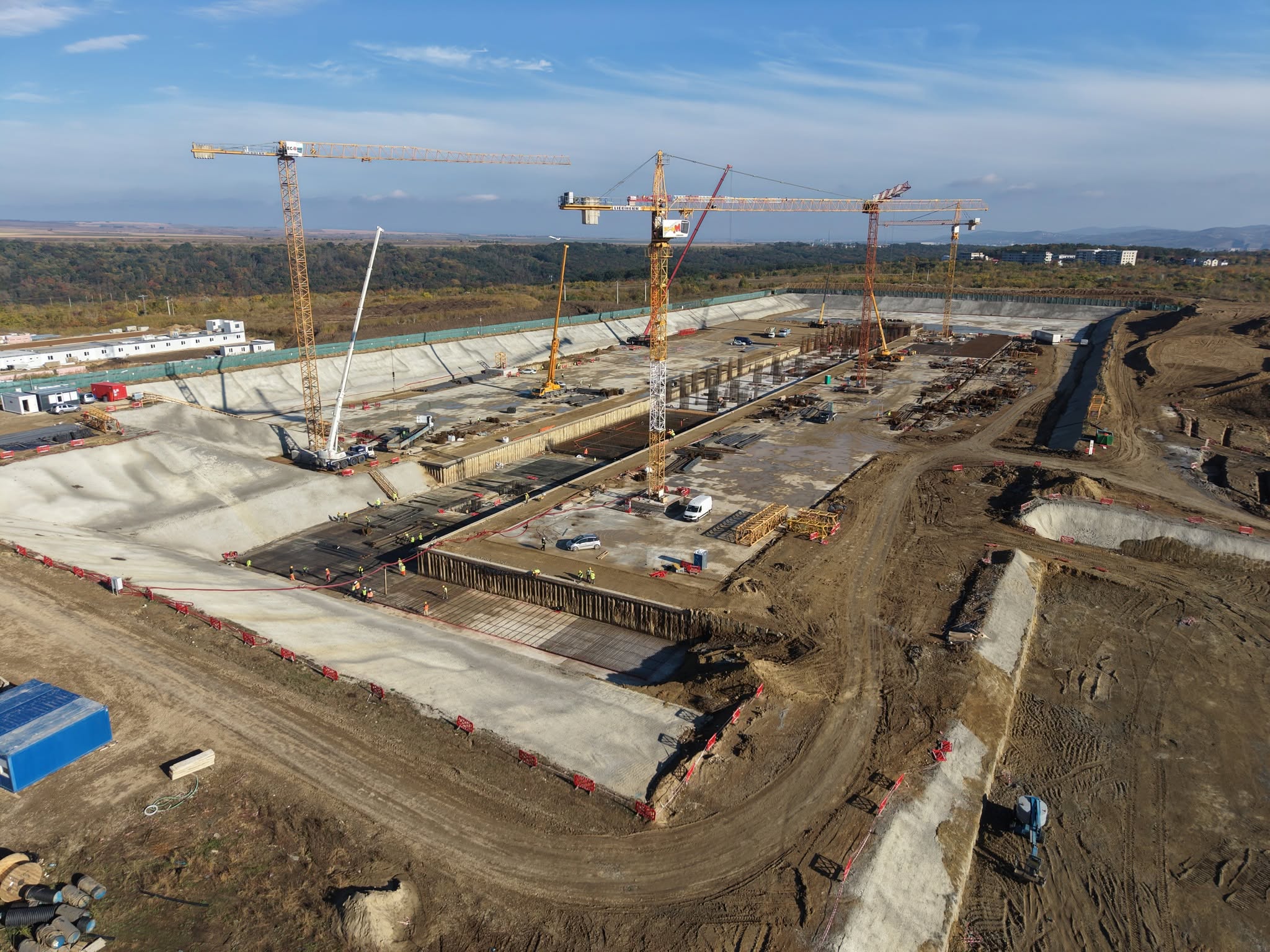 Spitalul Regional Iași: săpăturile pentru clădirea principală au ajuns la aproximativ 89%