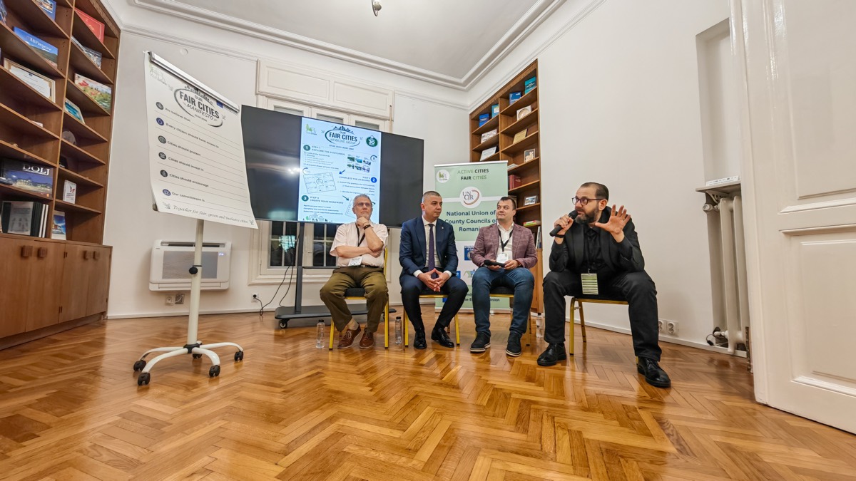 Sesiunea de consultare „Designing Fair and Green Cities Together".